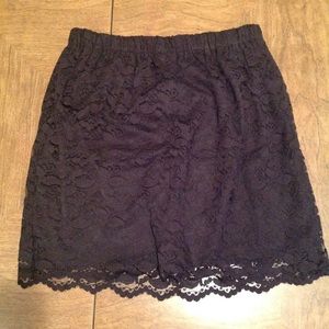 Xhilaration lace stretch skirt